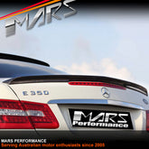 AMG E63 Style Rear Carbon Fibre Trunk Lip Spoiler for Mercedes-Benz E-Class W207 C207 Coupe & Convertible